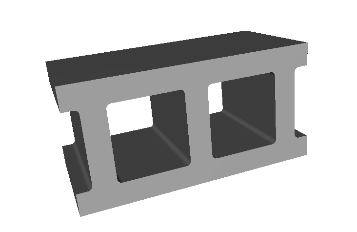 Recycled Plastic Cinder Blocks