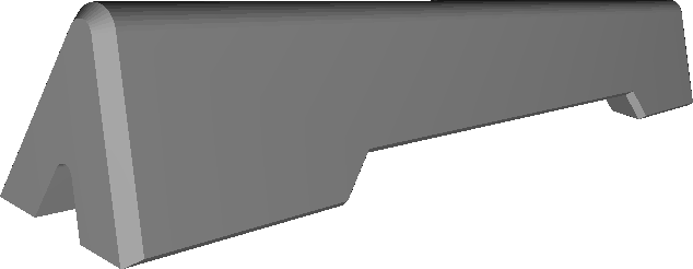 Recycled Plastic Mini Barrier